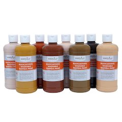 Washable Tempera 8-Pint Multicultural Set