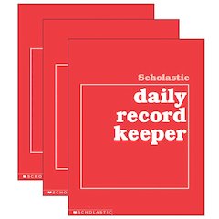 Scholastic Daily Record Keeper, Pack of 3