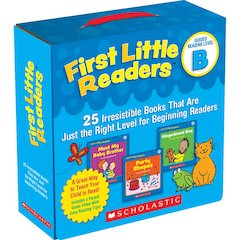 First Little Readers Book Parent Pack, Guided Reading Level A, Set of 25 Books
