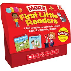 First Little Readers: More Guided Reading Level A Books (Classroom Set)