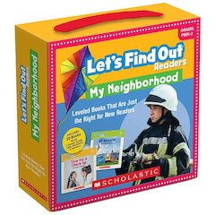 Lets Find Out Readers: In the Neighborhood/Guided Reading Levels A-D