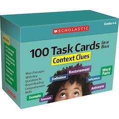 100 Task Cards in a Box: Context Clues