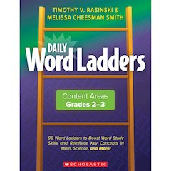 Daily Word Ladders Content Areas, Grades 2-3