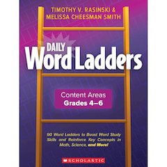 Daily Word Ladders Content Areas, Grades 4-6