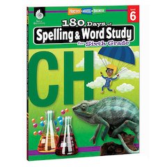 180 Days of Spelling and Word Study for Sixth Grade