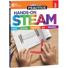 180 Days: Hands-On STEAM, Grade 3