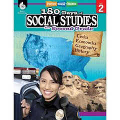 180 Days of Social Studies for Second Grade