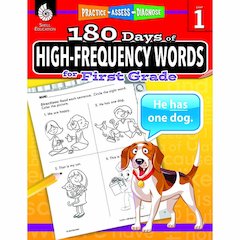180 Days of High-Frequency Words for First Grade