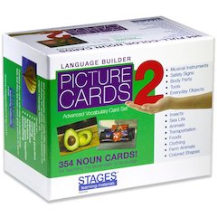 Language Builder Picture Cards, Nouns Set 2