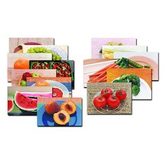 FRUITS & VEGETABLES POSTER SET-14