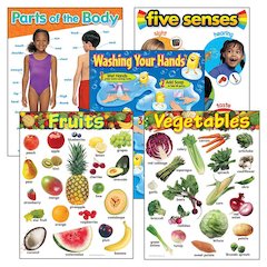 HEALTHY LIVING LEARNING CHARTS COMBO PACK