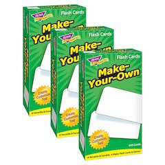 Make-Your-Own Skill Drill Flash Cards, 3 Packs