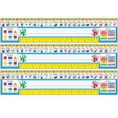 Zaner-Bloser Desk Toppers Reference Name Plates, PreK-1, 36 Per Pack, 3 Packs