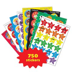 Scratch 'n Sniff Stinky Stickers Assortment Pack, 750 Stickers