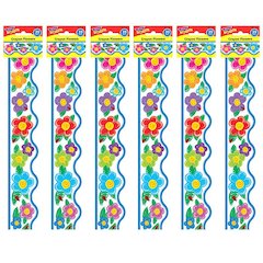 Crayon Flowers Terrific Trimmers, 39 Feet Per Pack, 6 Packs