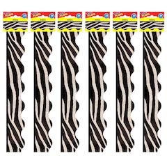 Zebra Terrific Trimmers, 39 Feet Per Pack, 6 Packs