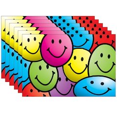 Smiley Faces Postcards, 30 Per Pack, 6 Packs