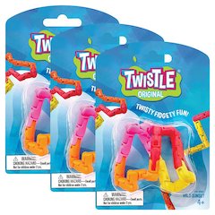 Twistle Original, Wild Sunset, Pack of 3