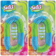 Twistle Squish, Aqua & Lime, Pack of 2