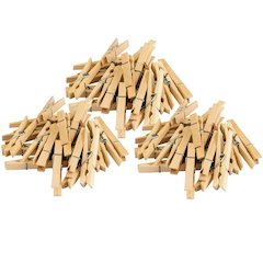 STEM Basics: Clothespins, 50 Per Pack, 3 Packs