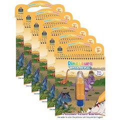 Dinosaurs Water Reveal, 6 Sets