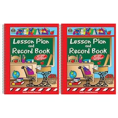 Lesson Plan and Record Book, Pack of 2
