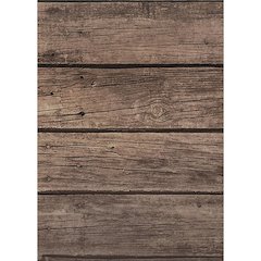 Better Than Paper Bulletin Board Roll, 4' x 12', Dark Wood Design, 4 Rolls