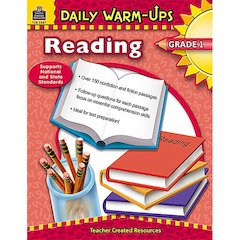 Daily Warm-Ups: Reading Book, Grade 1