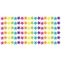 Brights 4Ever Stars Die-Cut Border Trim, 35 Feet Per Pack, 6 Packs