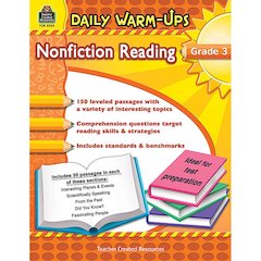 Daily Warm-Ups: Nonfiction Reading Book, Grade 3