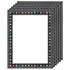 Chalkboard Brights Computer Paper, 50 Per Pack, 6 Packs