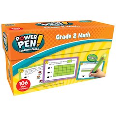 Power Pen Learning Cards: Math Grade 2