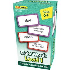 Sight Words Flash Cards - Level 1