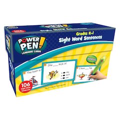POWER PEN LEARNING CARDS SIGHT WORD SENTENCES