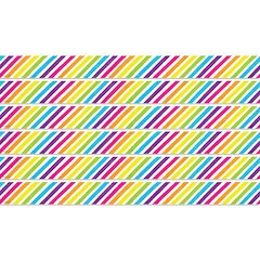 Brights 4Ever Stripes Straight Border Trim, 35 Feet Per Pack, 6 Packs