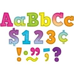 Brights 4Ever Bold Block 4" Letters Combo Pack, 230 Per Pack, 2 Packs