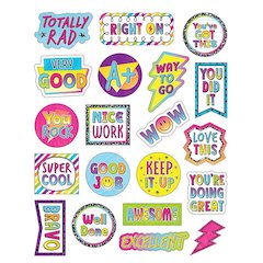 Brights 4Ever Stickers, 120 Per Pack, 12 Packs