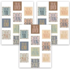 Everyone is Welcome Positive Affirmations Accents, 30 Per Pack, 3 Packs
