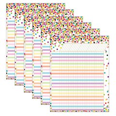Confetti Incentive Chart, Pack of 6