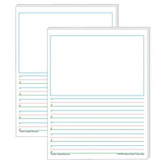 Smart Start 1-2 Story Paper: 100 Sheets Per Pack, 2 Packs