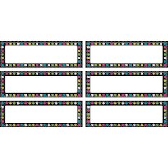 Chalkboard Brights Labels Magnetic Accents, 20 Per Pack, 3 Packs