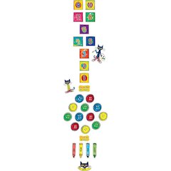 Pete the Cat Numbers and Colors Sensory Path