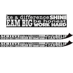 Modern Farmhouse Positive Sayings Magnetic Border, 24 Feet Per Pack, 2 Packs