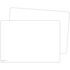 Double-Sided Premium Blank Dry Erase Boards, Pack of 10