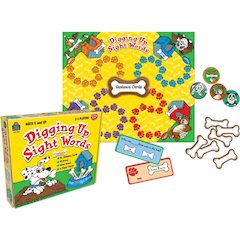DIGGING UP SIGHT WORDS GAME AGES 6 & UP