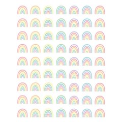 Pastel Pop Rainbows Mini Stickers, 378 Per Pack, 12 Packs