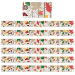 Home Sweet Classroom Happy Fall Straight Border Trim, 35 Feet Per Pack, 6 Packs