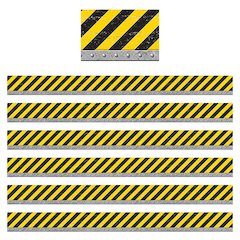Under Construction Straight Border Trim, 35 Feet Per Pack, 6 Packs