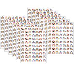 Oh Happy Day Rainbows Mini Stickers, 378 Per Pack, 12 Packs