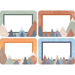 Moving Mountains Name Tags/Labels Multi-Pack, 36 Per Pack, 6 Packs